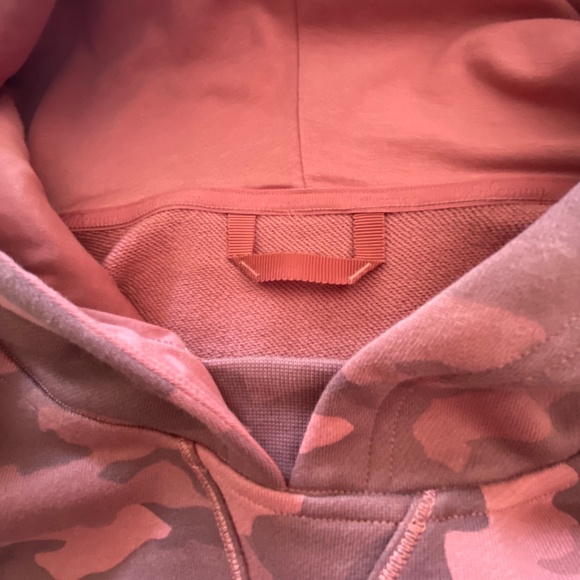 Lululemon All Yours Cropped Hoodie Heritage 365 Camo Brier Rose Multi size 12 - Picture 4 of 6